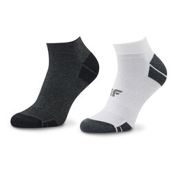 4F Set di 2 paia di calzini lunghi unisex 4F H4Z22-SOM002 Multicolore