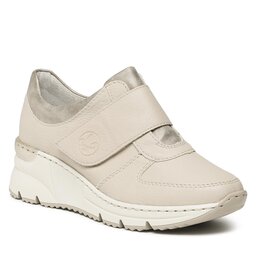 Rieker Sneakersy Rieker N6356-60 Beige