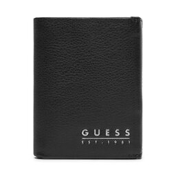 Guess Portafoglio grande da uomo Guess SMMETL LEA65 Nero