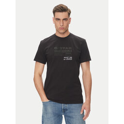 G-Star Raw G-Star Raw Marškinėliai Originals D26044-C336 Juoda Regular Fit