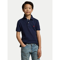 Polo Ralph Lauren Polo Ralph Lauren Polo marškinėliai 323547926 Tamsiai mėlyna Slim Fit