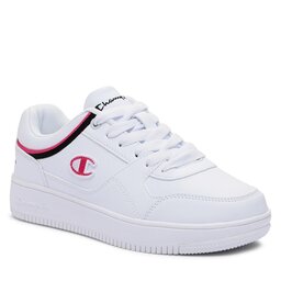 Champion Sneakers Champion Rebound Low Low Cut Shoe S11469-WW015 Wht/Nbk/Fucsia