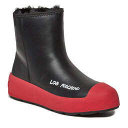 LOVE MOSCHINO Botine LOVE MOSCHINO JA15815H0HIA000B Nero/Rosso