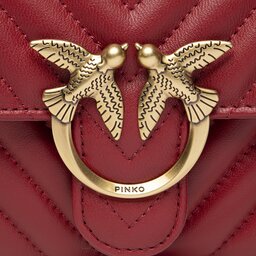 

Сумка Pinko Love Wallet Chevron 3 Cl 1P22UP A03Z Ruby red R72Q, Червоний