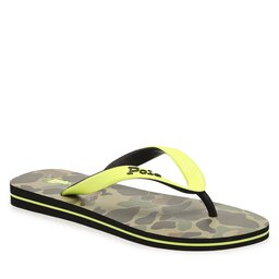 Polo Ralph Lauren Šlepetės per pirštą Polo Ralph Lauren Bolt 816899873001 Frog Skin Camo Print