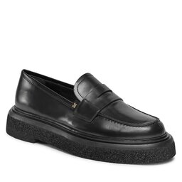 Max Mara Loafersy Max Mara Crepeloafer 23452619336 Black