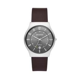 Skagen Часовник Skagen Malbye Gent SKW6909 Кафяв