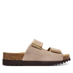 Scholl Pantoletten Scholl Monterey 2 Straps MF32404 Beige