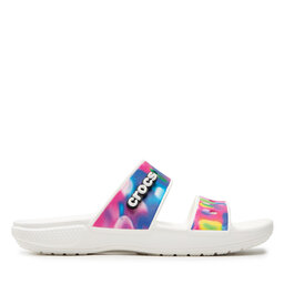 

Шльопанці Crocs Classic Crocs Solarized Sandal 207771 White/Pink, Кольоровий
