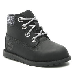 Timberland Trapper stila apavi Timberland Pokey Pine 6in Boot TB0A2N2R015 Black Nubuck W Print