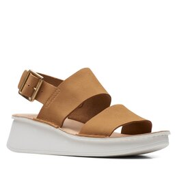 Clarks Basutės Clarks Velhill Strap Light Tan Nubuck