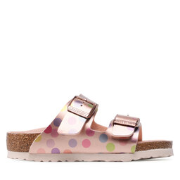 

Шльопанці Birkenstock Arizona Kids BS 1021697 Electric Matallic Dots Copper, Рожевий