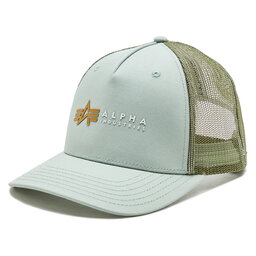 Alpha Industries Czapka z daszkiem Alpha Industries Label 106901 Dusty Green 680
