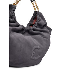 Coccinelle Handtasche Coccinelle U5F Coccinellesmash Suede Bim E1 U5F 11 01 01 Grau
