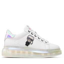 

Снікерcи KARL LAGERFELD KL62631I White Lthr w/Iridescent, Білий