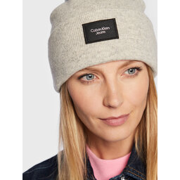 

Шапкa Calvin Klein Jeans Stacked Logo K60K610121 Cirrus Grey PRF, Сірий
