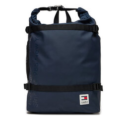 Tommy Jeans Hátizsák Tommy Jeans Tjm Daily + Rolltop Backpack AM0AM12120 Sötétkék