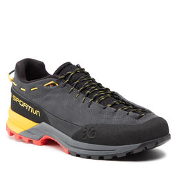 La Sportiva Трекінгові черевики La Sportiva Tx Guide Leather 27S900100 Carbon/Yellow