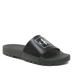 Calvin Klein Jeans Чехли Calvin Klein Jeans Truck Slide Monogram Rubber M YM0YM00591 Black BDS