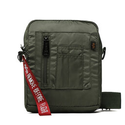 Alpha Industries Плоска сумка Alpha Industries Crew Carry Bag 196924 Зелений