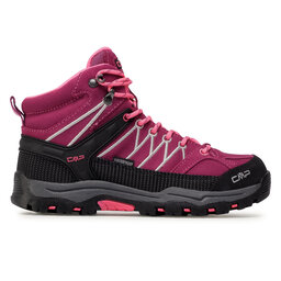 CMP Παπούτσια πεζοπορίας CMP Kids Rigel Mid Trekking Shoe Wp 3Q12944J Ροζ