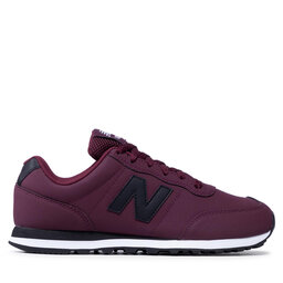 

Снікерcи New Balance, Бордовий