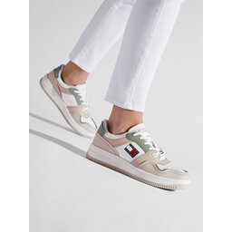 

Снікерcи Tommy Jeans Pop Basket Wmn EN0EN01843 Stony Beige ACE, Бежевий