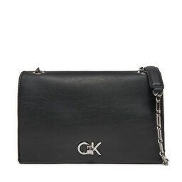 Calvin Klein Kabelka Calvin Klein Ck Medium Conv Chain Bag K60K612810 Černá