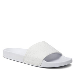 Calvin Klein Jeans Nazouváky Calvin Klein Jeans Pool Slide High Freq HM0HM00460 Bright White YAF