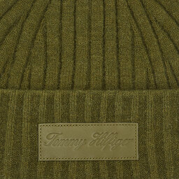 

Шапкa Tommy Hilfiger Tommy Twist Beanie AW0AW15325 Putting Green MS2, Зелений