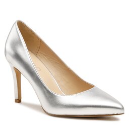 Lasocki Pantofi cu toc subțire Lasocki WFA1619-3Z Silver