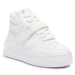 KARL LAGERFELD Sneakersy KARL LAGERFELD KL63350 White Lthr
