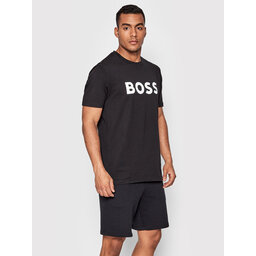 BOSS Boss Футболка Thinking 1 50481923 Чорний Regular Fit