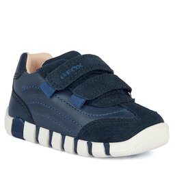 Geox Halbschuhe Geox B Iupidoo Boy B3655A 0CL22 C0700 Navy/Avio
