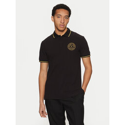 Versace Jeans Couture Versace Jeans Couture Pólóing 78GAGT00 Fekete Regular Fit
