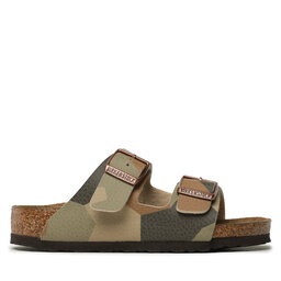 

Шльопанці Birkenstock Arizona 1024753 Geo Camo Core, Зелений