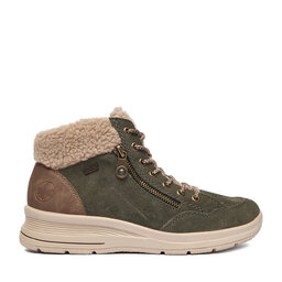Rieker Botines planos Rieker CEO-L7701-54 Verde