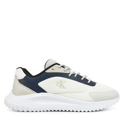 Calvin Klein Jeans Sneakers Calvin Klein Jeans Eva Runner Low Mesh Mix YM0YM01185 Écru