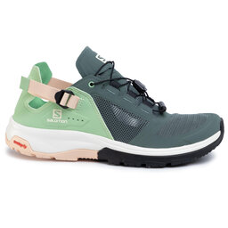 

Трекінгові черевики Salomon Tech Amphib 4 W 409853 Balsam Green/Spruce Green/Bellini, Зелений