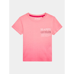 Guess Guess T-Shirt J3YI37 K8HM4 Rosa Boxy Fit