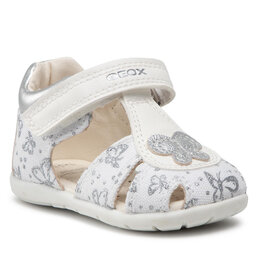 Geox Sandaler Geox B Elthan G. C B251QC 0AW54 C0007 White/Silver