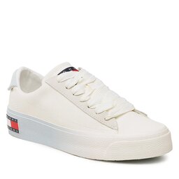 Tommy Jeans Tennis Tommy Jeans Vulc Flatform Canvas EN0EN02096 Shimmering Blue CYO
