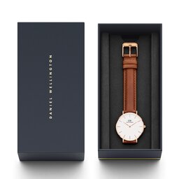 

Годинник Daniel Wellington Classic Petite Durham DW00100172 Gold/Brown, Коричневий