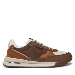 Tommy Hilfiger Αθλητικά Tommy Hilfiger Retro Runner Mix Rwb FM0FM05371 Καφέ