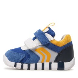 Geox Félcipő Geox B Iupidoo Boy B3555D02214C0335 Royal/Yellow