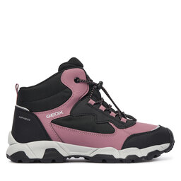 Geox Schnürschuhe Geox J Magnetar G. B Abx J464LB 050FU C9321 D Dunkelrosa