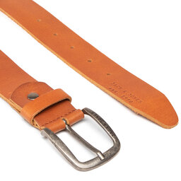 

Чоловічий ремінь Jack&Jones Jackpaul Leather Belt 12111286 Mocha Bisque, Коричневий