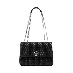 

Сумка Tory Burch Kira Ruched Convertible Shoulder Bag 142809 Black 001, Чорний