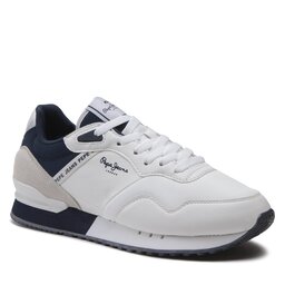 

Снікерcи Pepe Jeans London One M Club PMS30949 White 800, Бежевий