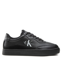 

Снікерcи Calvin Klein Jeans Classic Cupsole Laceup Lth YM0YM00432 Triple Black 0GL, Чорний
